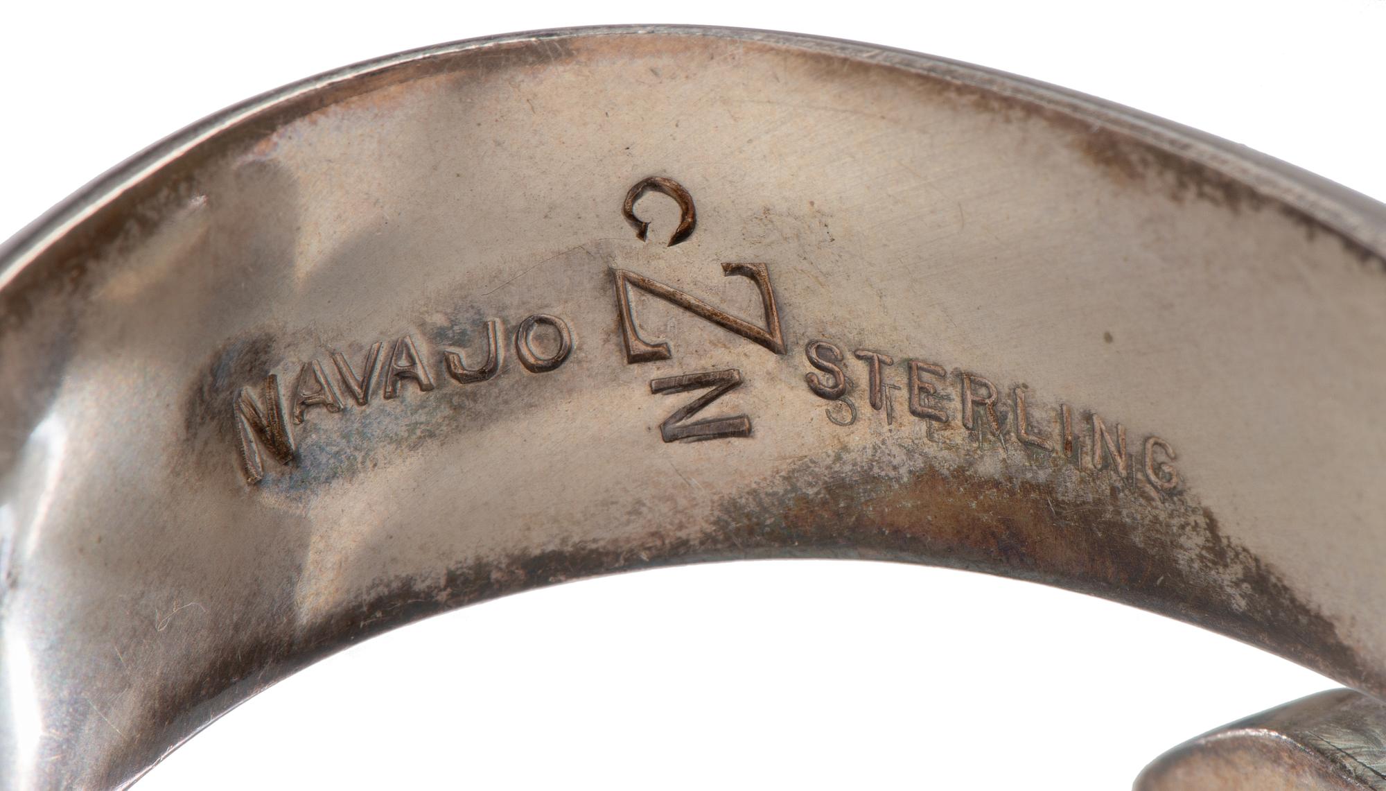 Sterling Silver and Channel Inlay Cuff Bracelet Lot is located and will ship from Denver, Colorado.