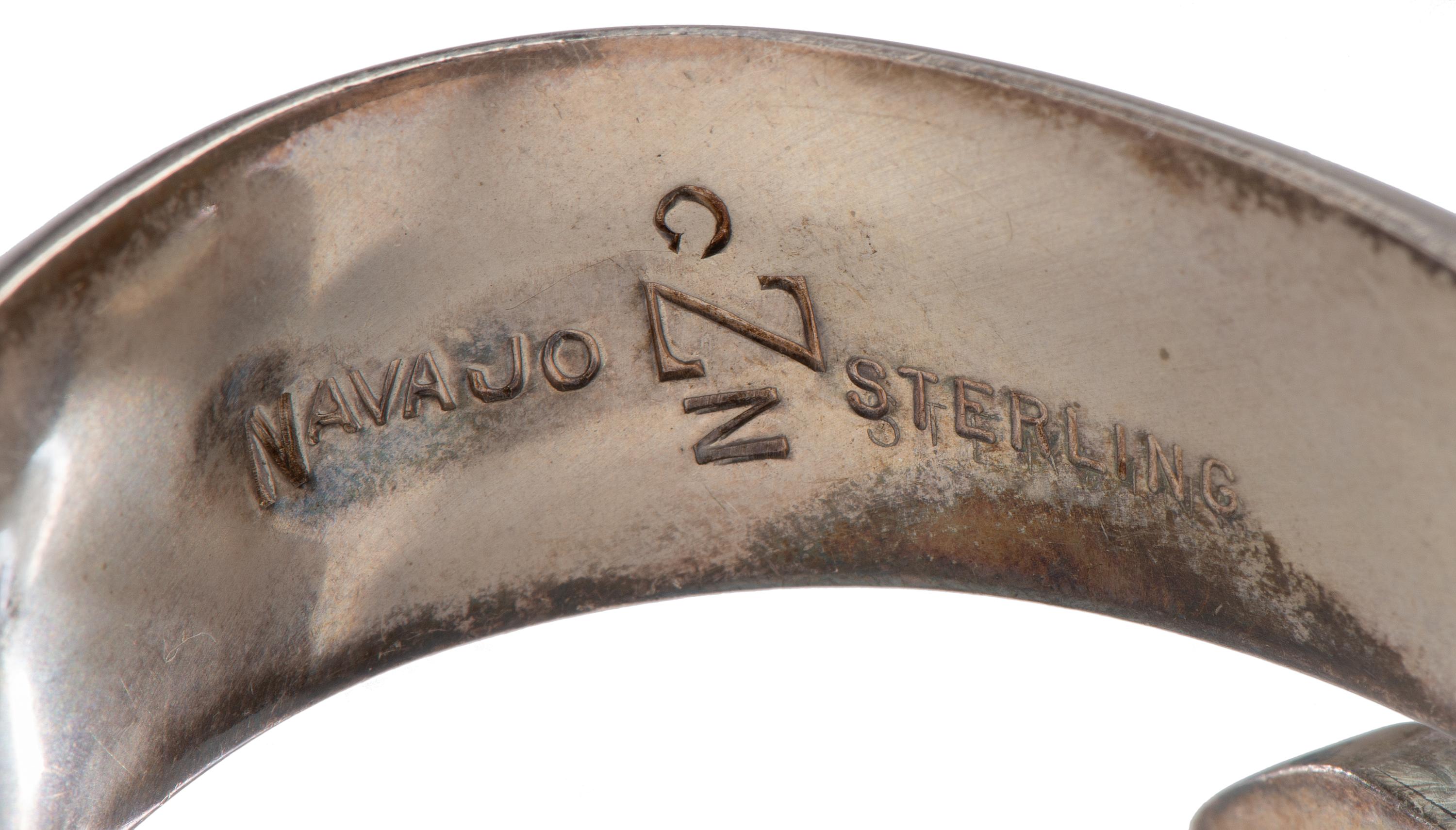 Sterling Silver and Channel Inlay Cuff Bracelet Lot is located and will ship from Denver, Colorado.