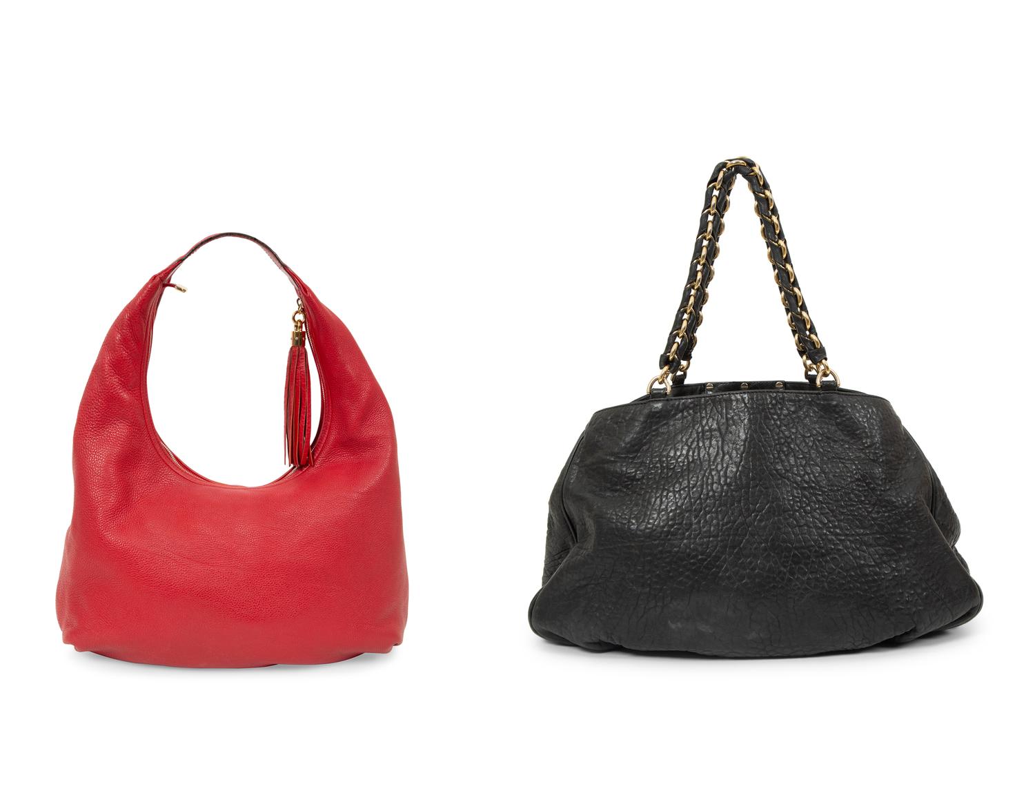 Two Designer Bags: Gucci and Fendi