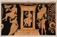 A Group of Eight Hand-Colored Engravings of Vase Designs