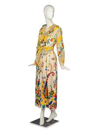 OSCAR DE LA RENTA, DAY DRESS, 1973