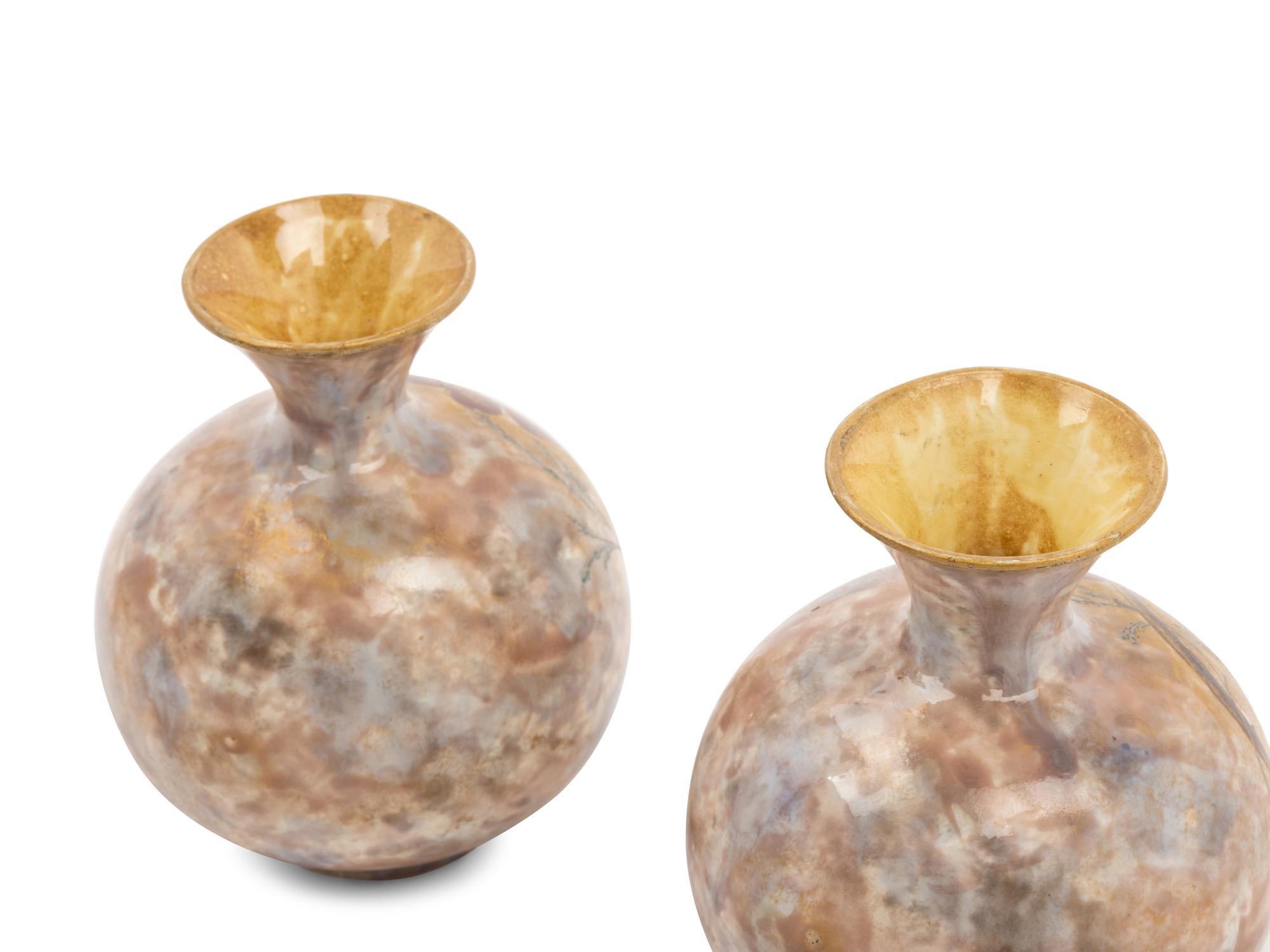 A Pair of French Ceramic Vases