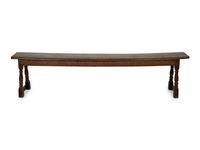 An English Oak Hall Bench