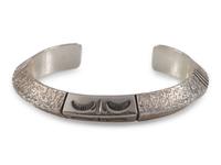 Slender Sterling Silver Cuff Bracelet