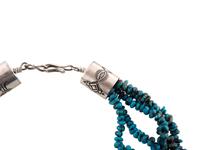Pueblo Multi-Strand Turquoise Nugget Necklace