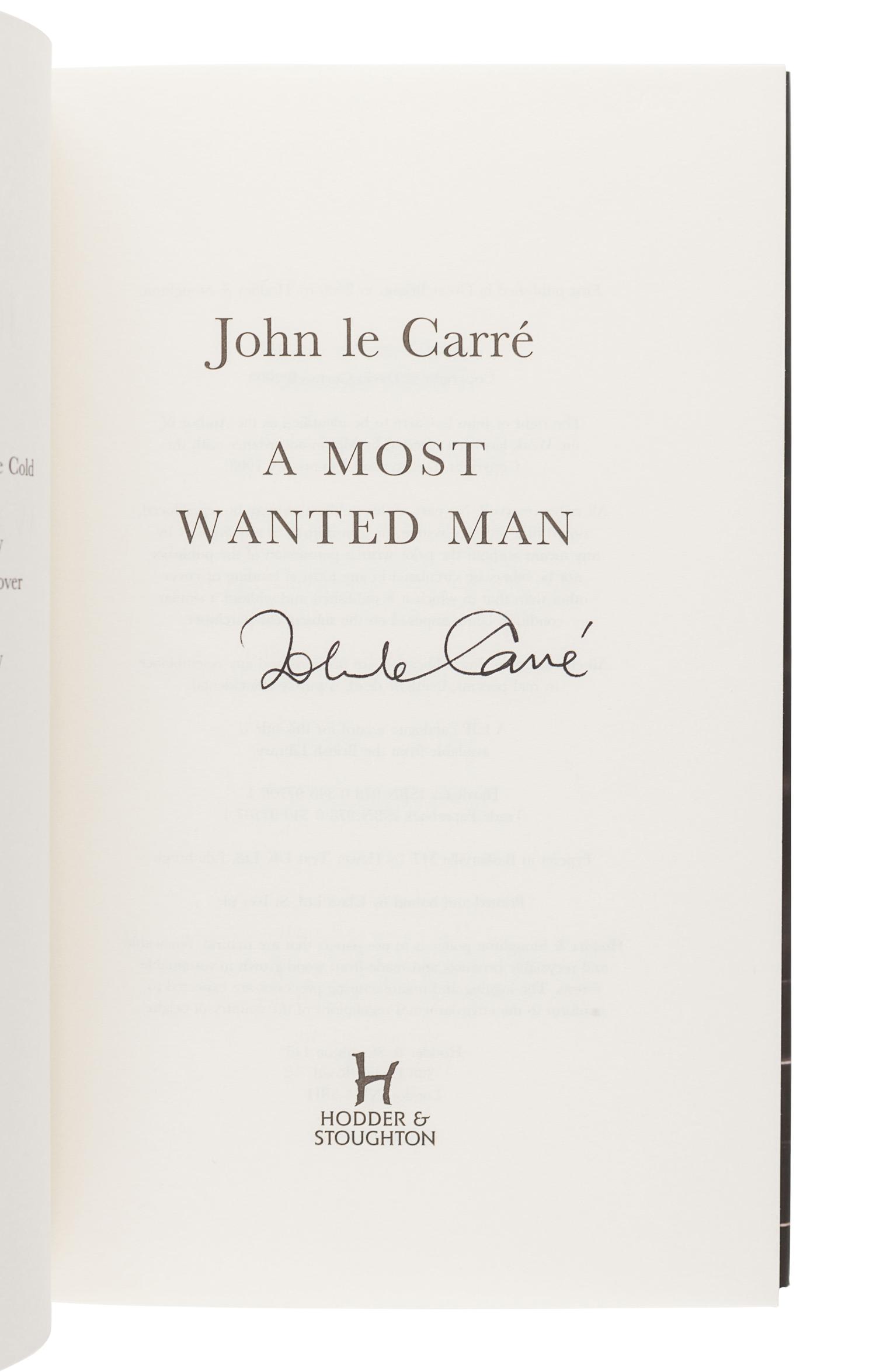 LE CARRÉ, John (1931-2020). A group of 6 works by Le Carré, comprising: