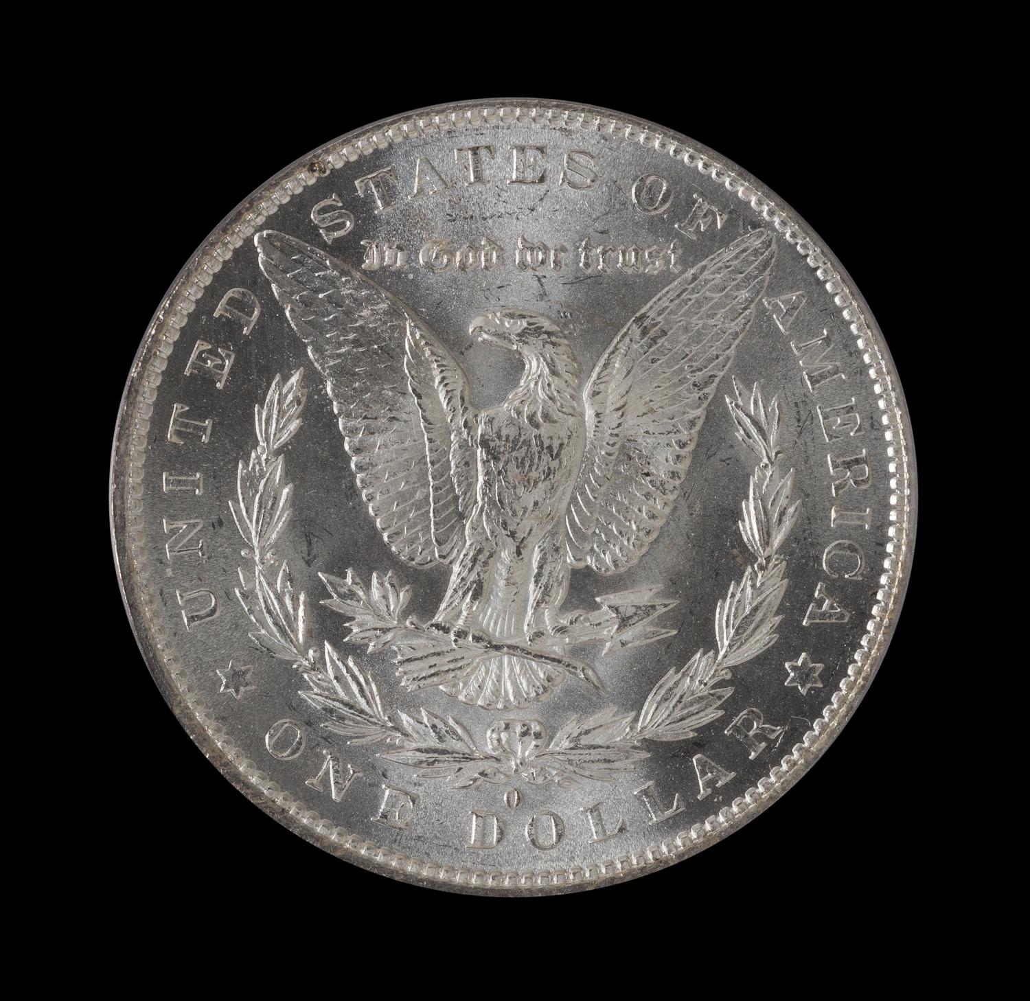 A United States 1879-O Morgan Silver Dollar Coin
