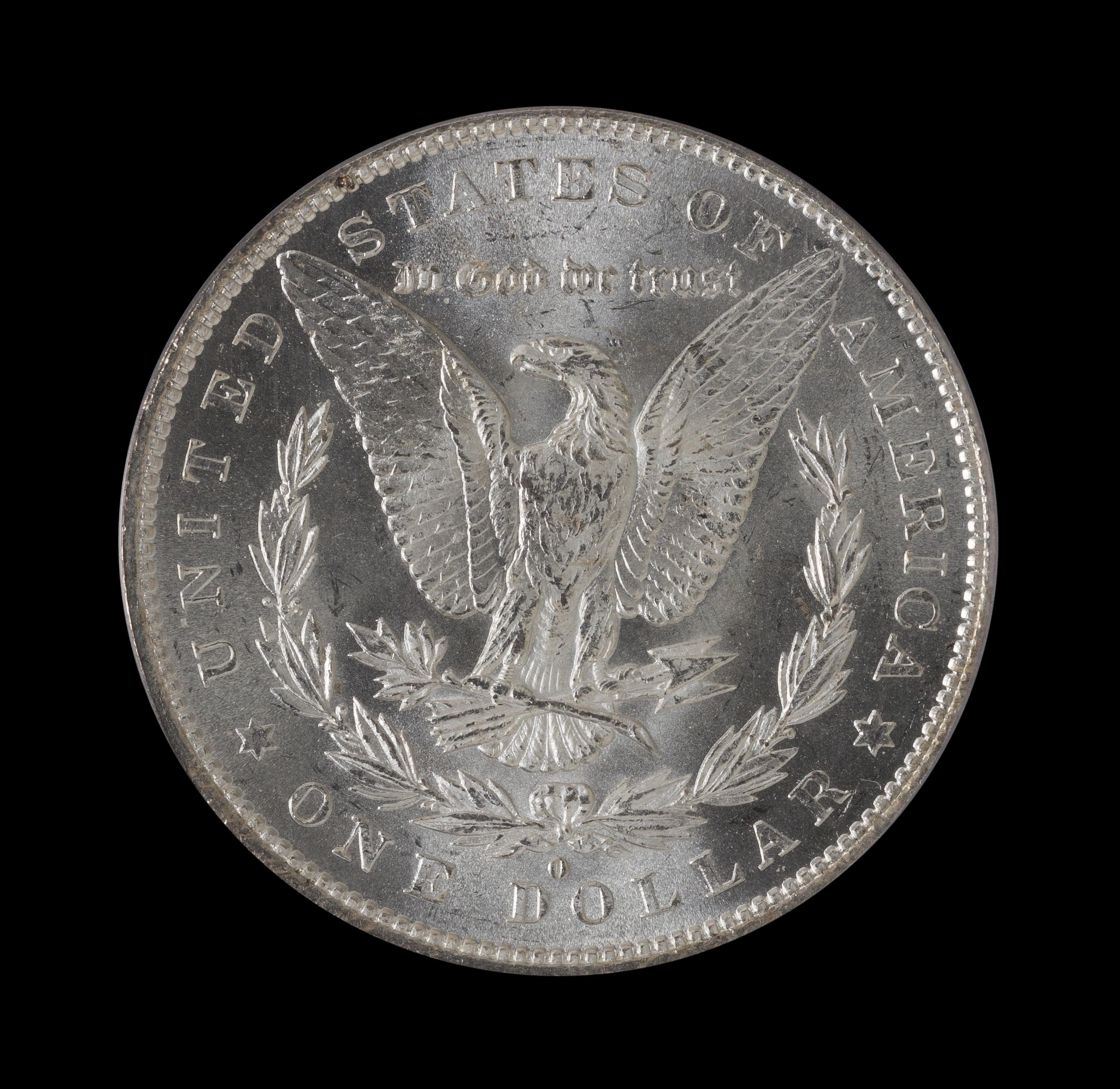 A United States 1879-O Morgan Silver Dollar Coin