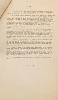 [Roosevelt, Franklin D.] Mimeographed Typescript Press Copy of the First Fireside Chat