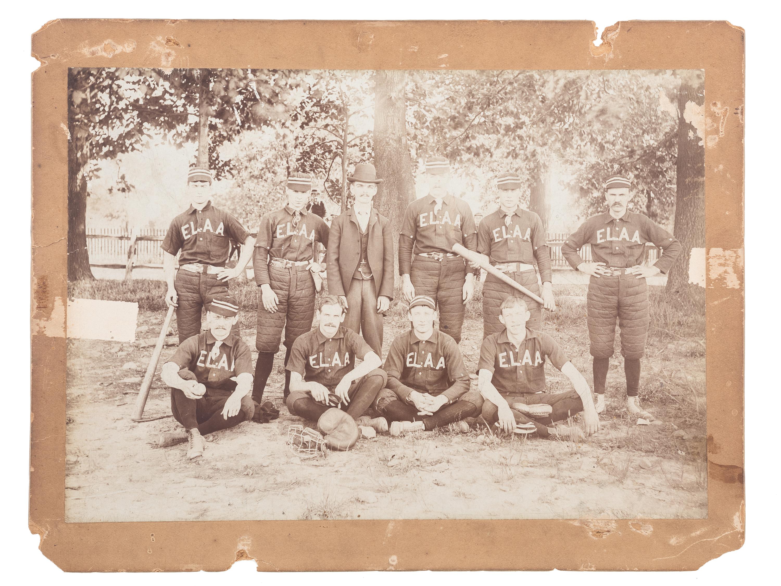 [SPORTS]. A group of 6 photographs of baseball teams.