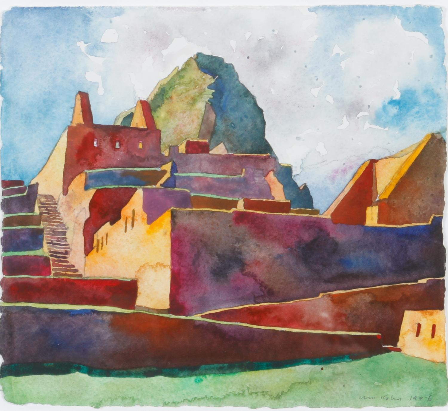 Great Stairway and Huayna Picchu, 1996