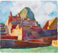 Great Stairway and Huayna Picchu, 1996