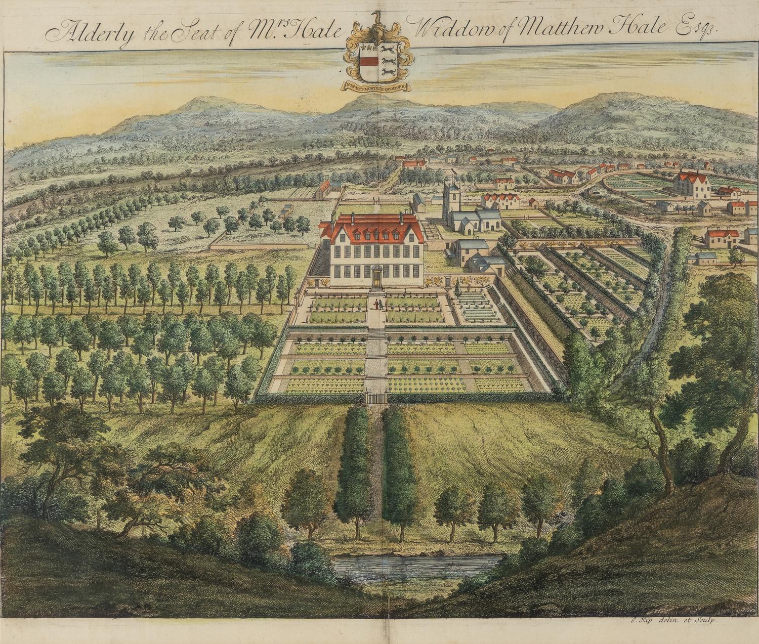 Four Views Of English Country Houses