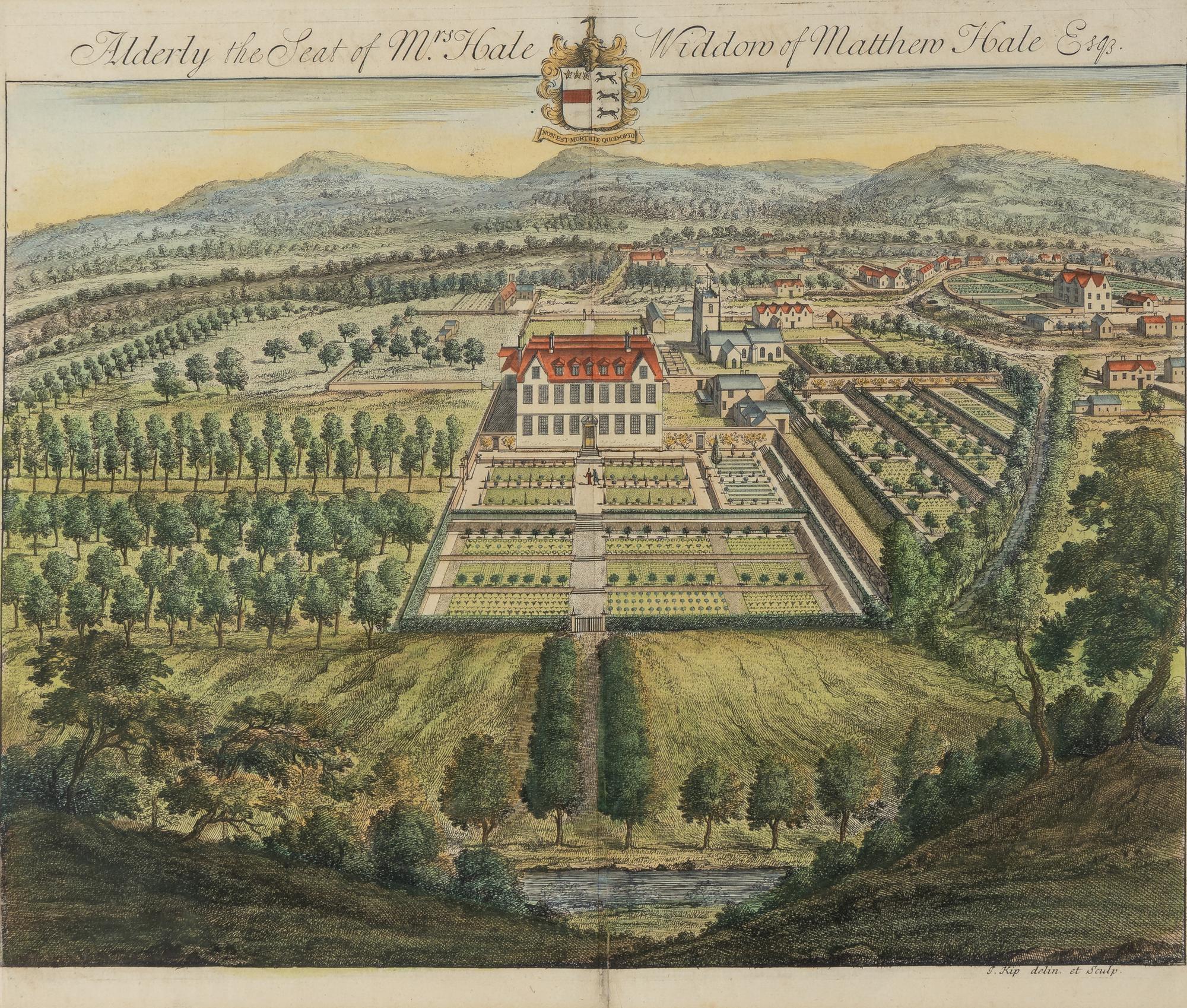 Four Views Of English Country Houses