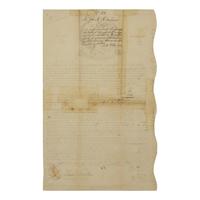 [Americana] Partially-printed Mutual Assurance Society Against Fire policy document