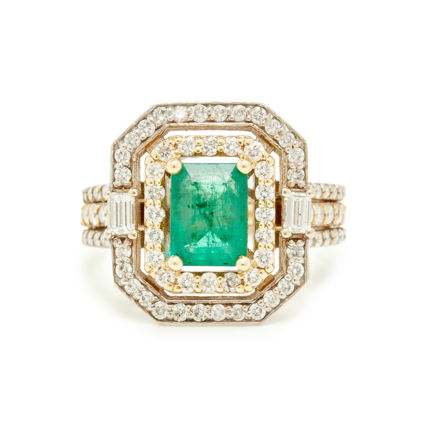 EFFY, COLLECTION OF EMERALD AND DIAMOND JEWELRY