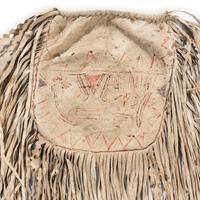 Apache Painted Hide Bag