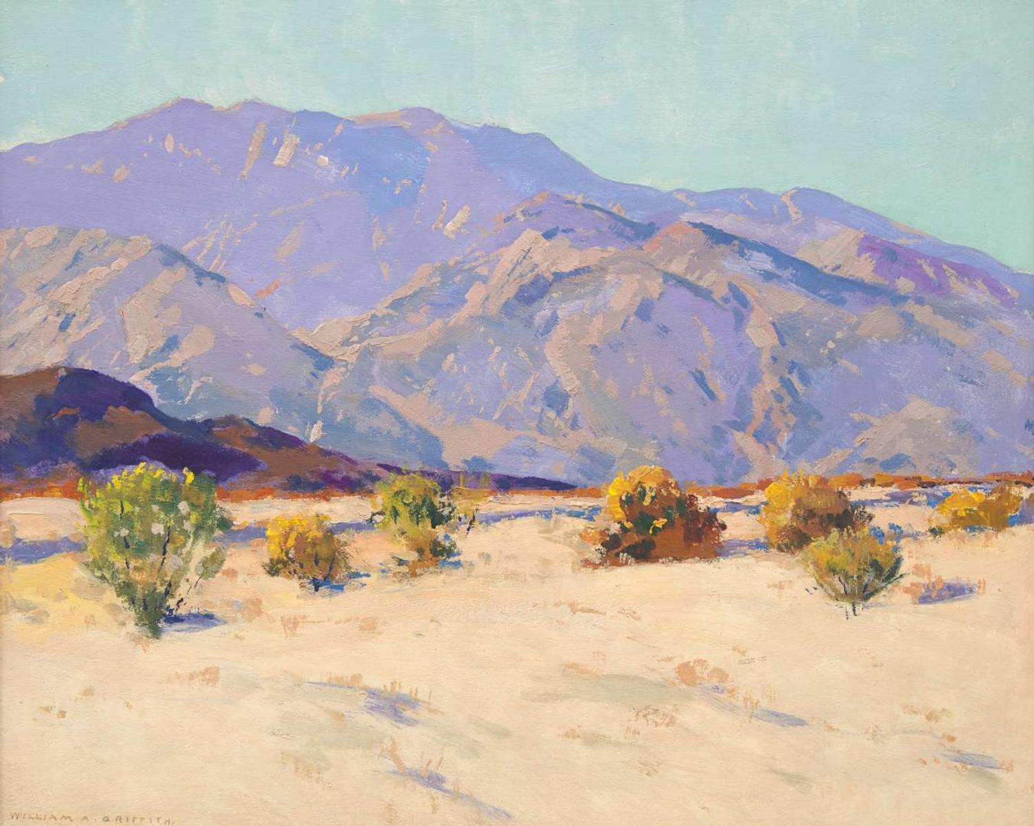 William Alexander Griffith (American, 1866–1940) - San Jacinto Landscape