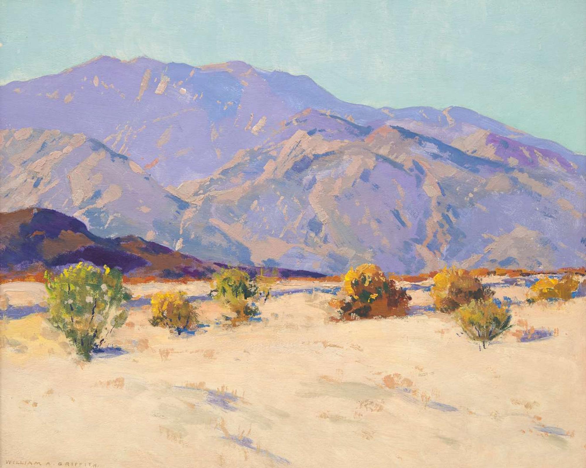 William Alexander Griffith (American, 1866–1940) - San Jacinto Landscape