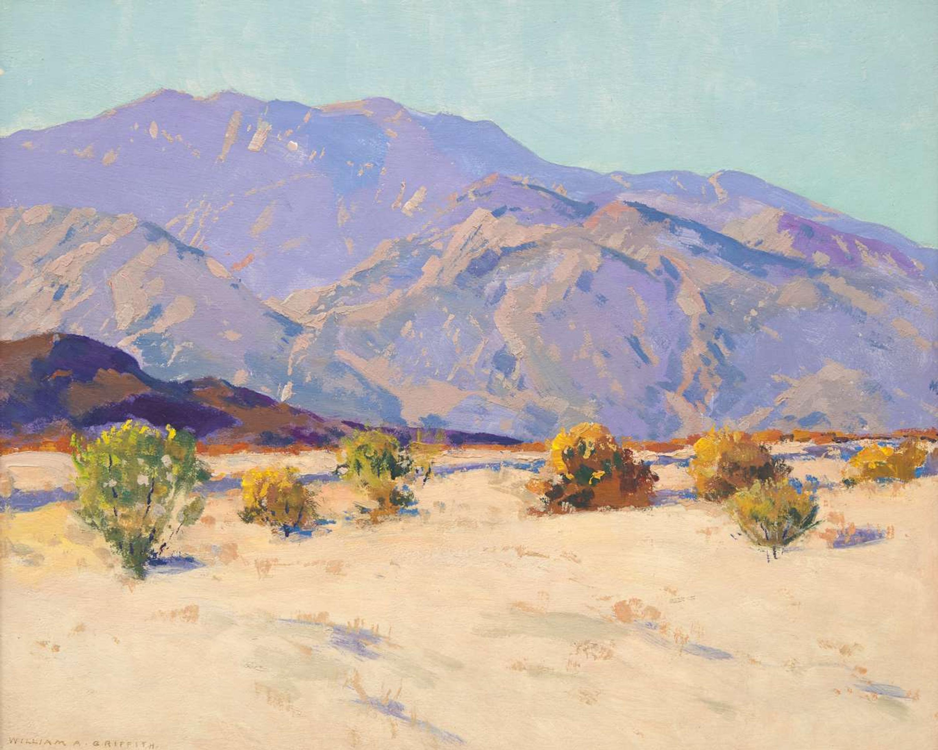 William Alexander Griffith (American, 1866–1940) - San Jacinto Landscape