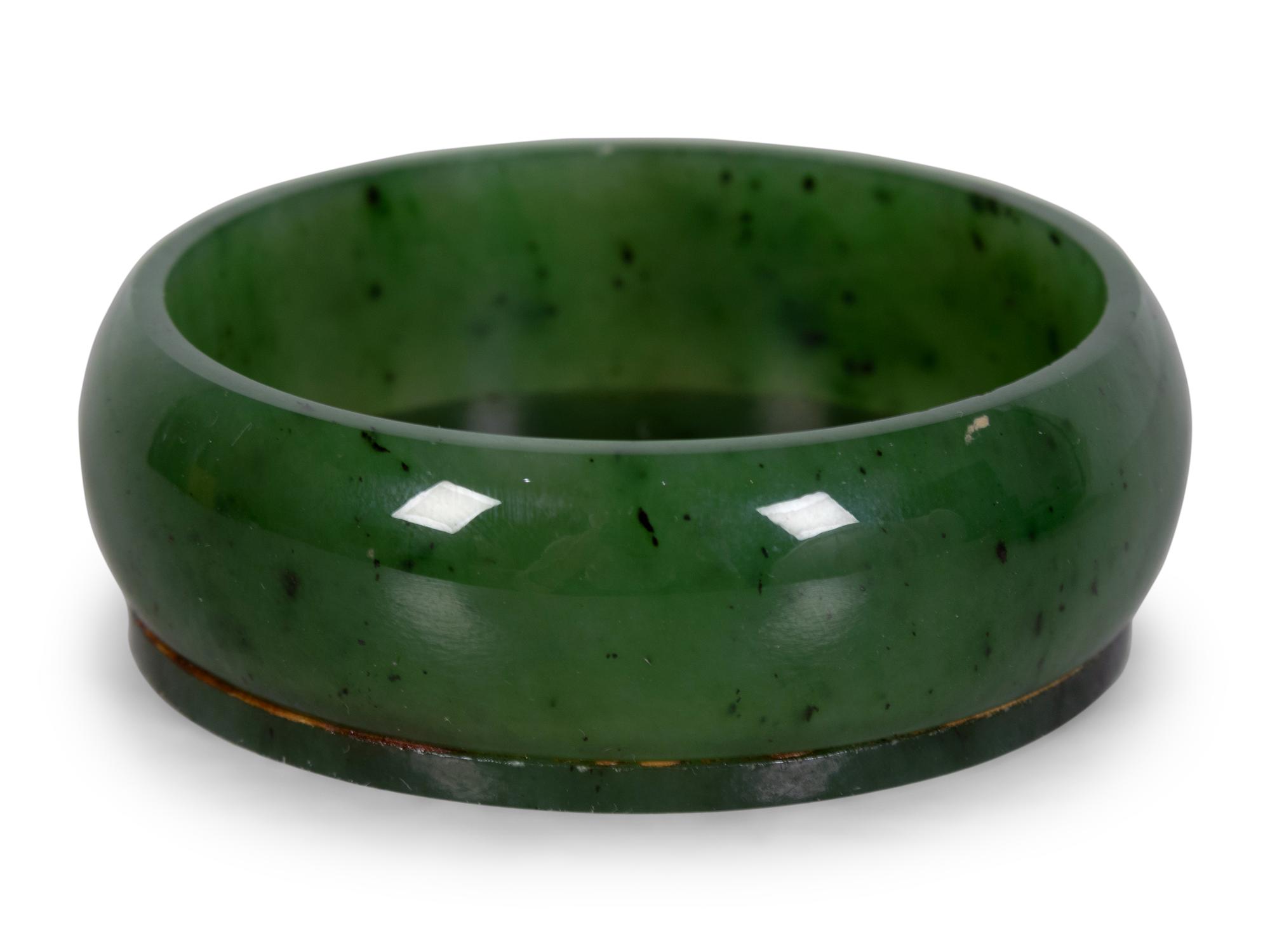 A Chinese Spinach Jade Covered Box