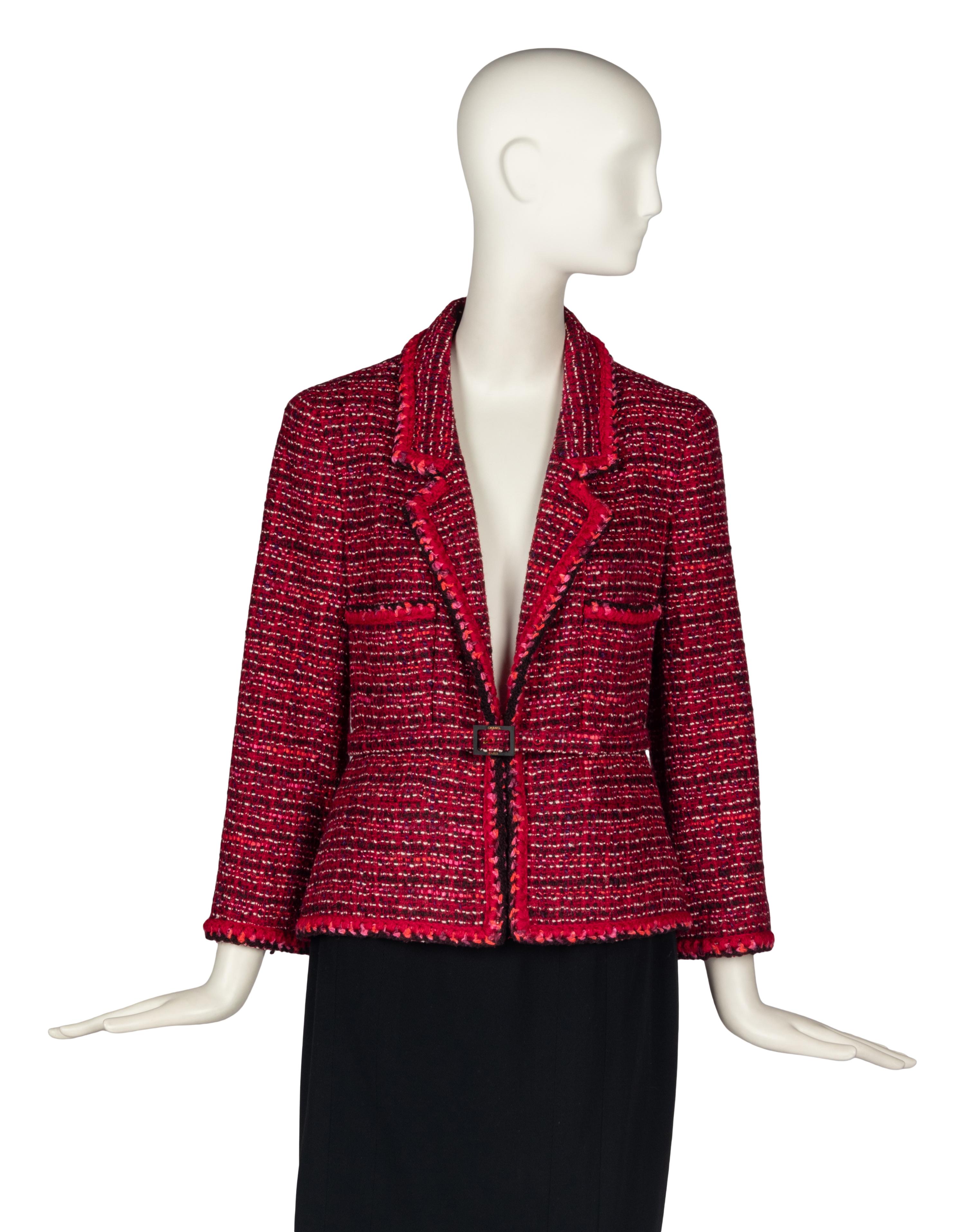 Chanel Tweed Jacket with Belt