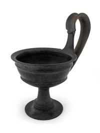 An Etruscan Bucchero Kyathos