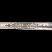 Cased Clauberg Model 1850 Foot Officers Sword Presented to Lt. Asaph Dodge of the 116th NY with Belt and Sash