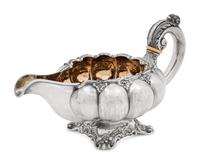 A French Silver Sauce Boat