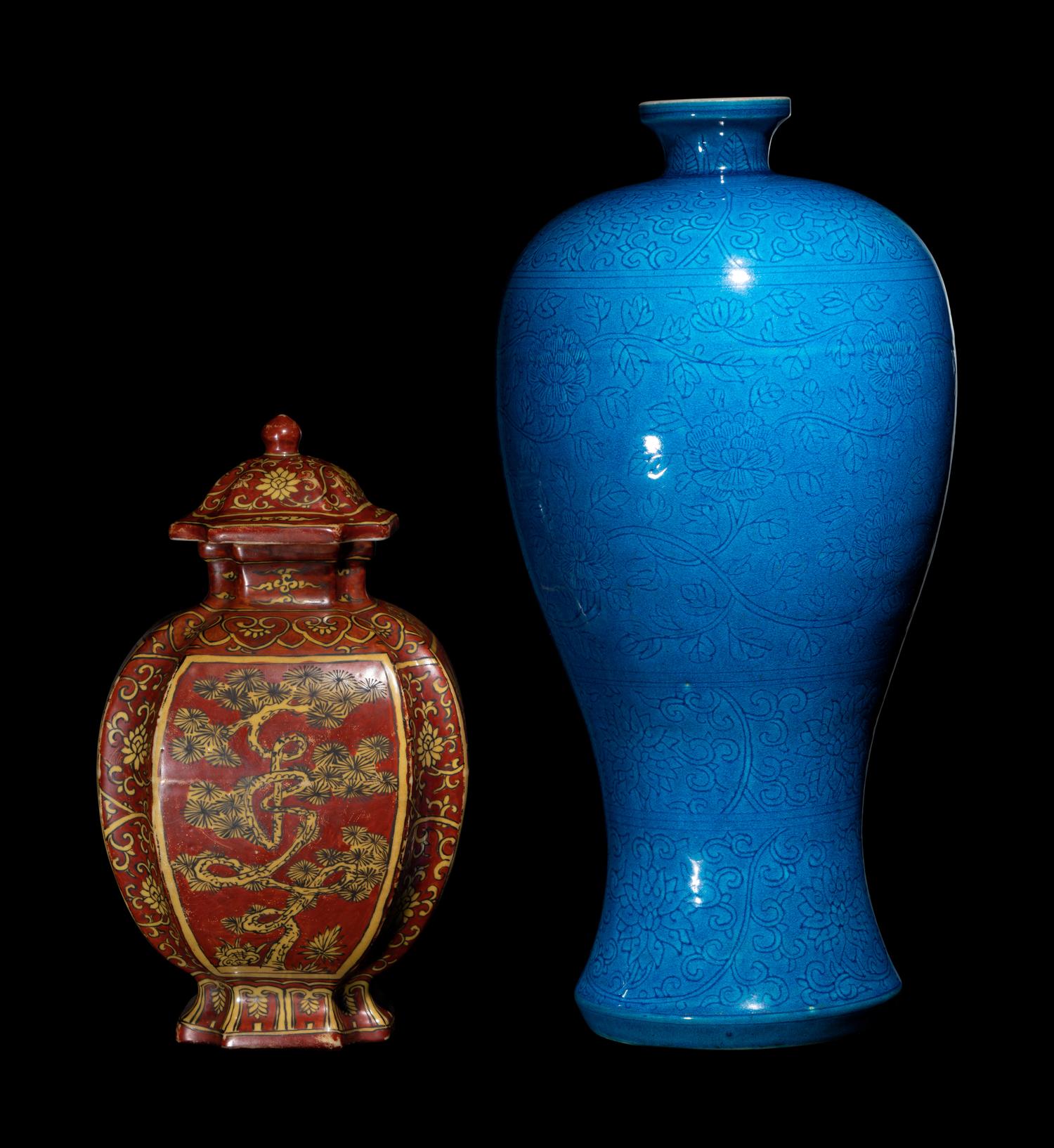 Two Chinese Porcelain Vases