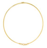 A 14 Karat Yellow Gold and Diamond Necklace, 12.35 dwts.