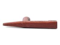 Great Lakes Catlinite Pipe Bowl, with Stippled Decorations