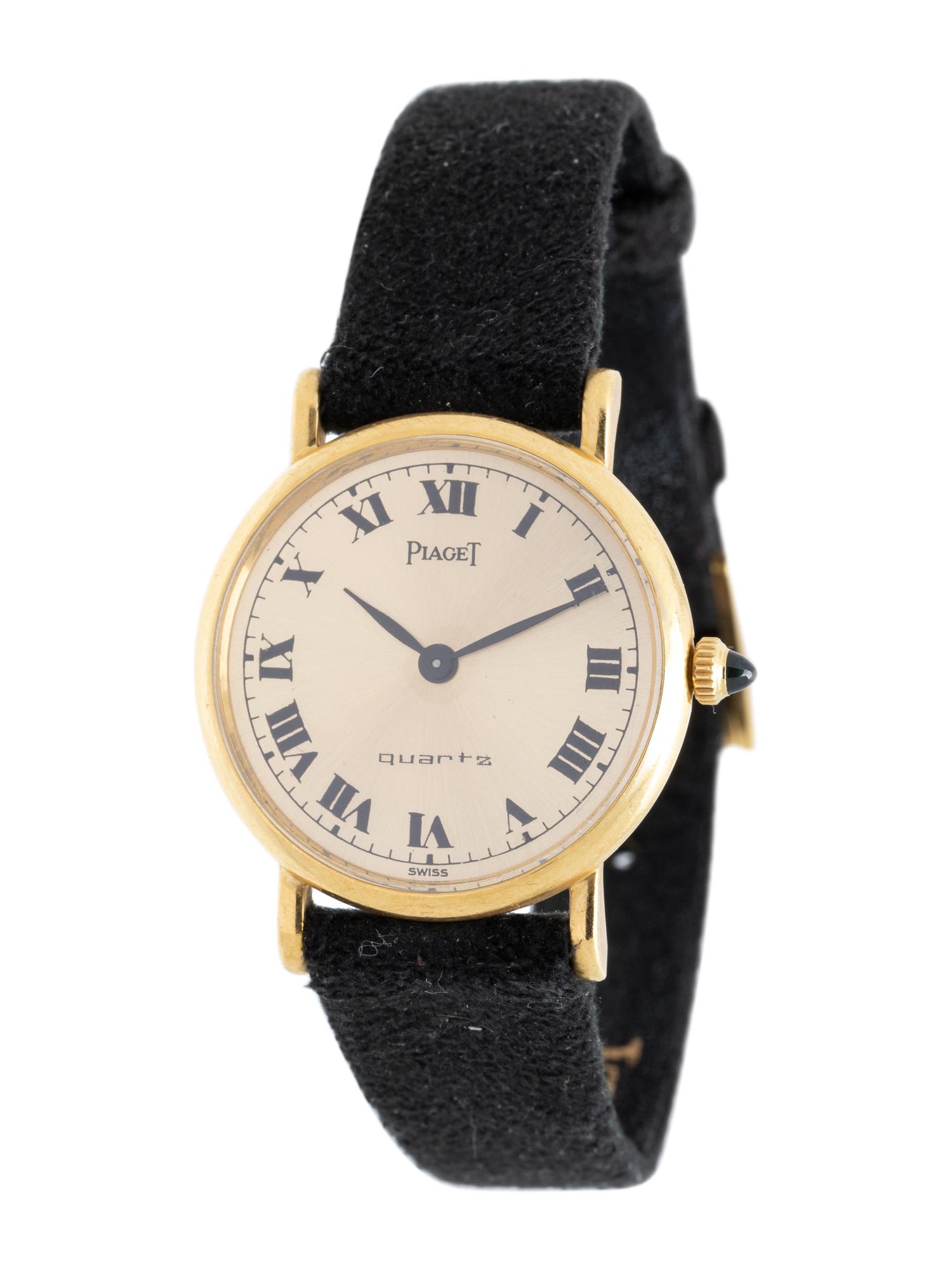 PIAGET, 18K YELLOW GOLD WRISTWATCH