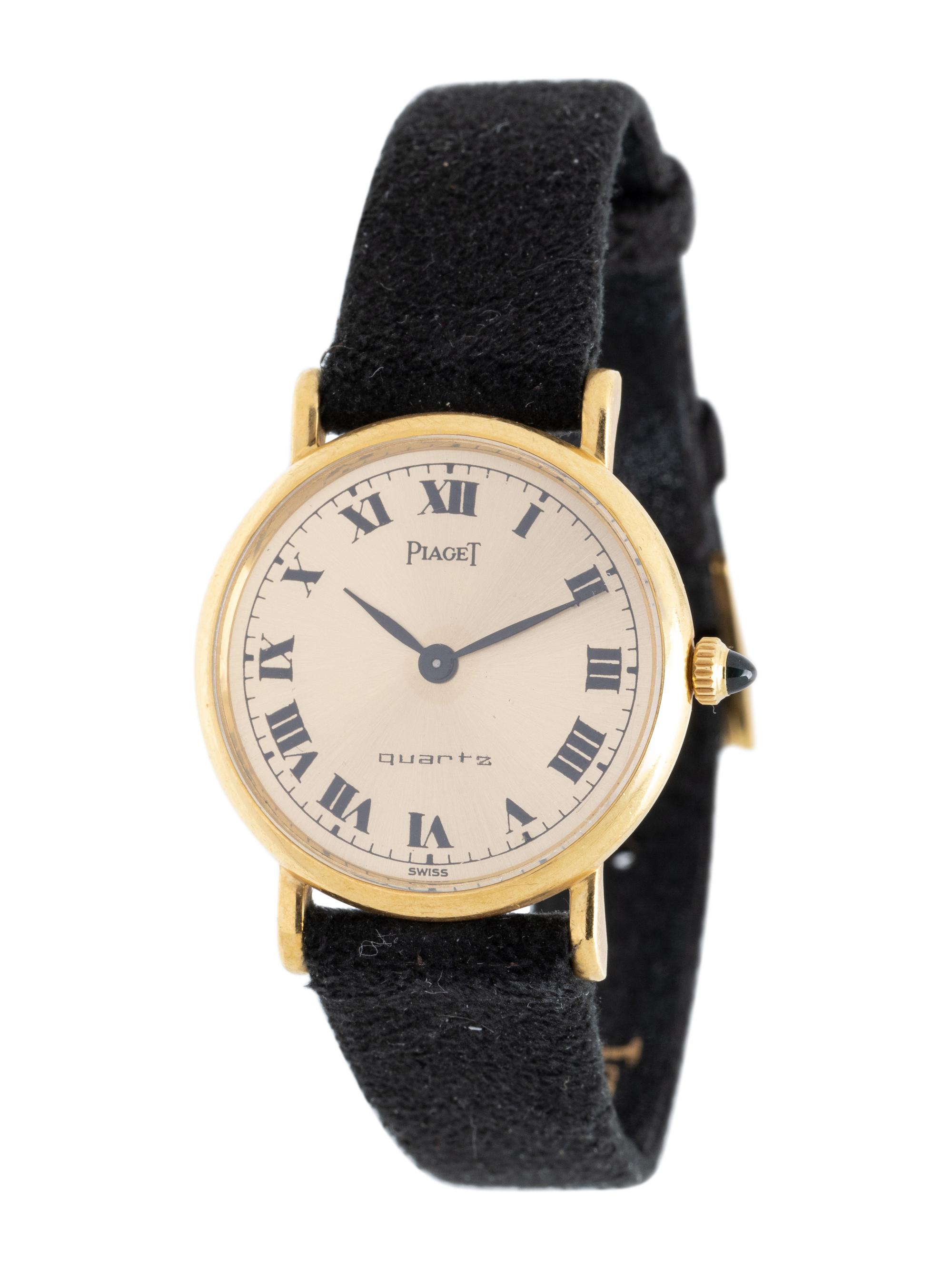 PIAGET, 18K YELLOW GOLD WRISTWATCH
