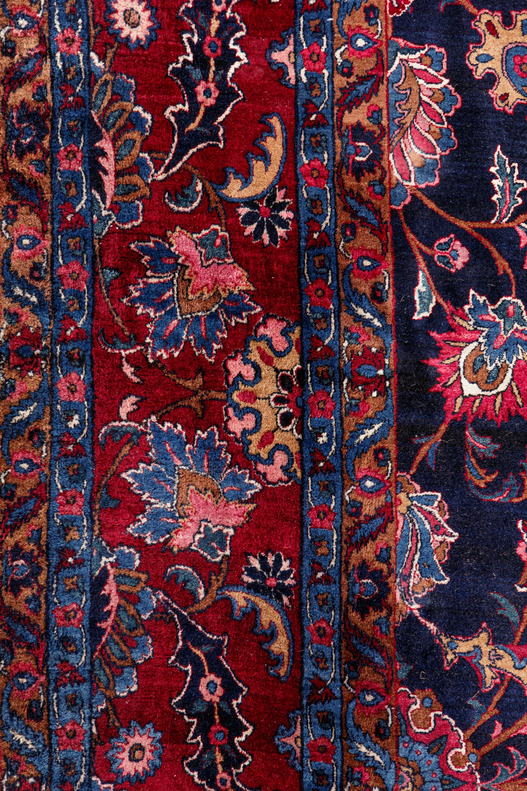 A Mahal Wool Rug