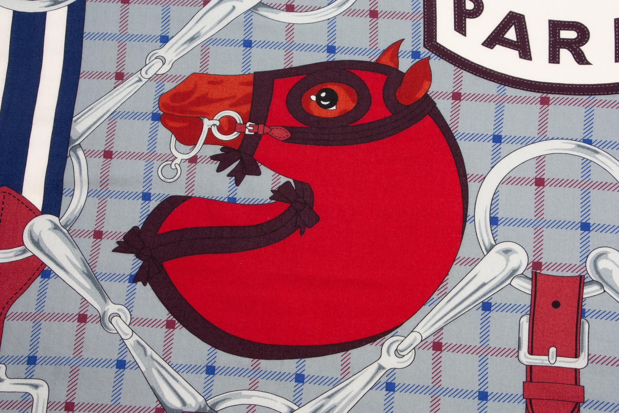Hermès 140cm Silk/Cashmere Scarf