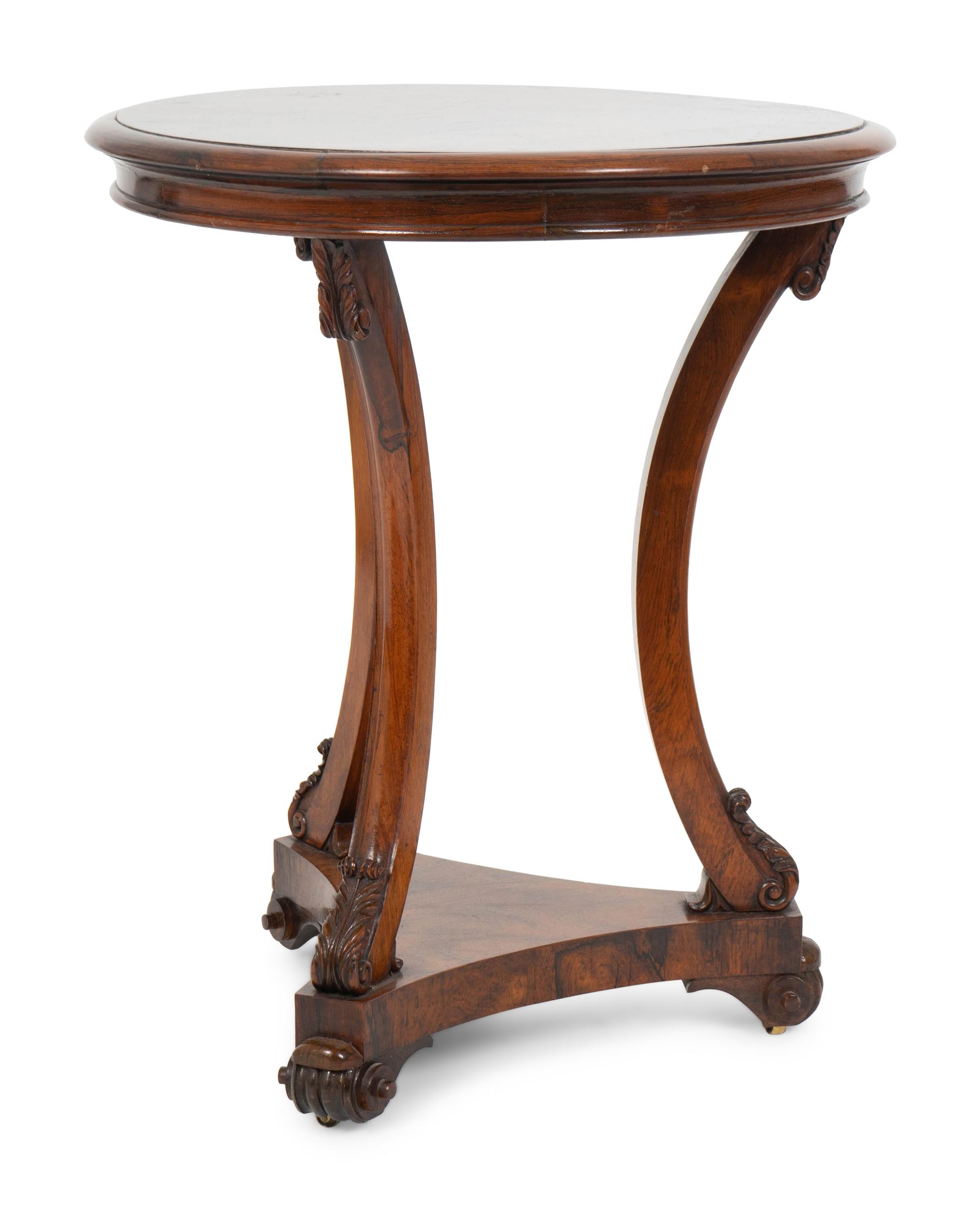 A Regency Rosewood Lamp Table — EARLY 19TH CENTURY