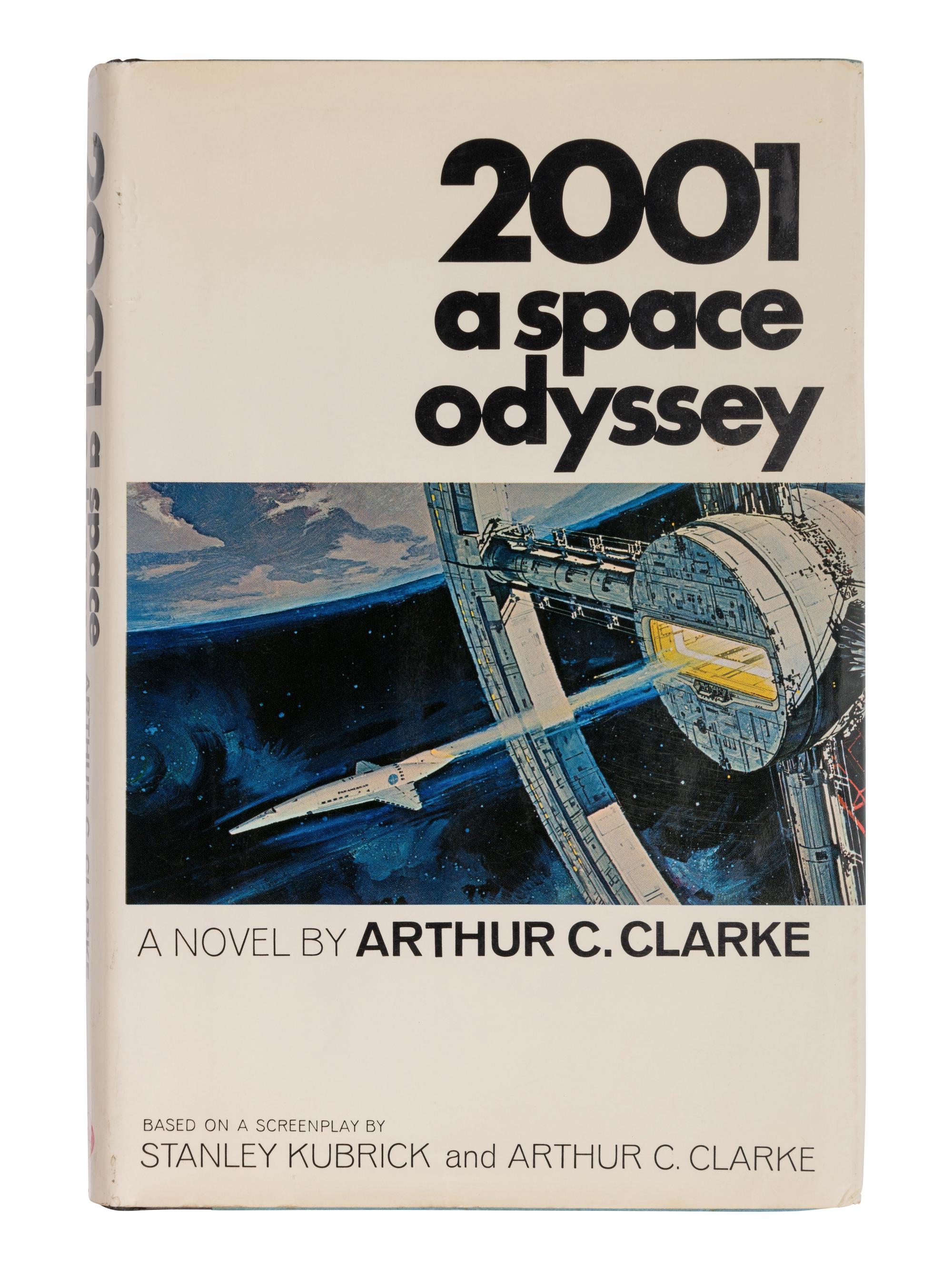 CLARKE, Arthur C. (1917-2008). 2001 A Space Odyssey . New York: The New American Library, 1968.