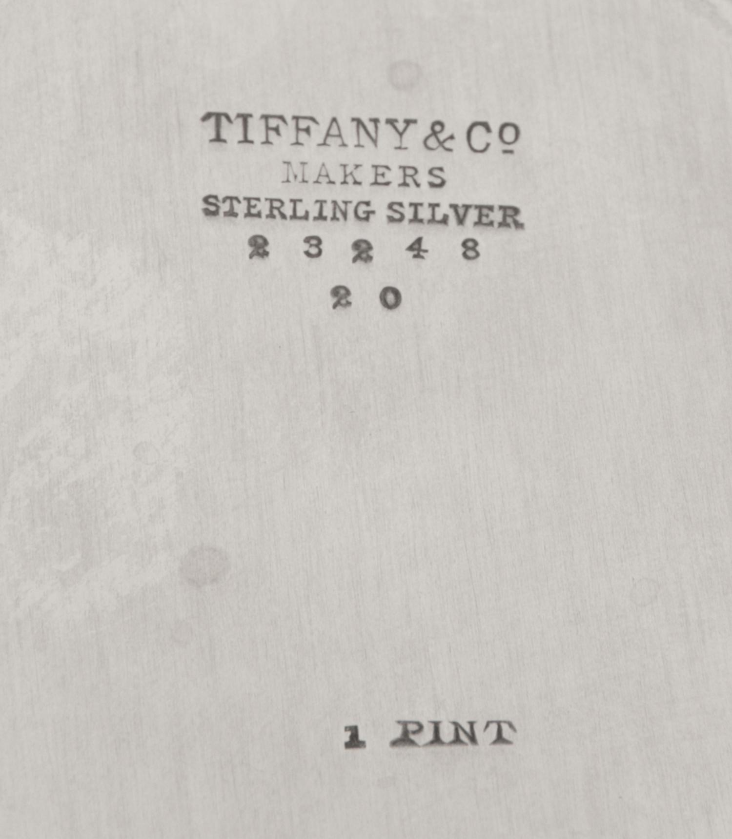 A Tiffany and Co. Silver Cocktail Shaker