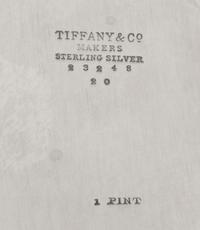 A Tiffany and Co. Silver Cocktail Shaker