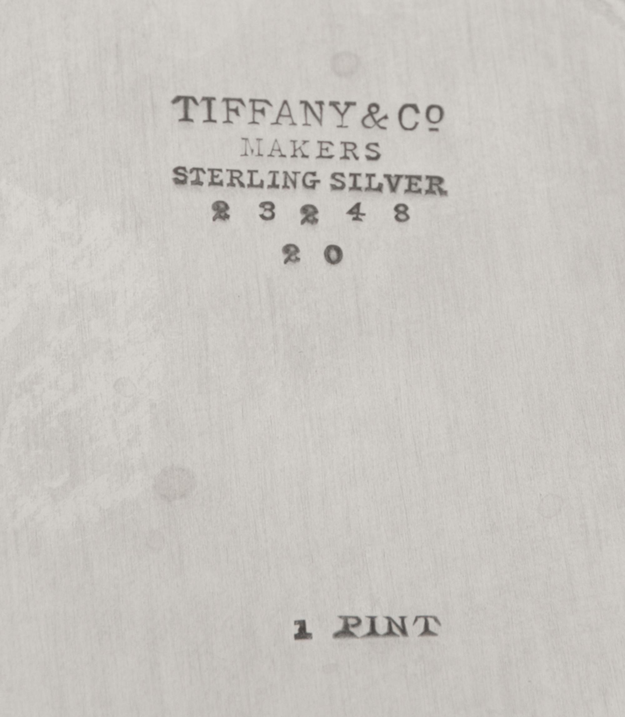 A Tiffany and Co. Silver Cocktail Shaker