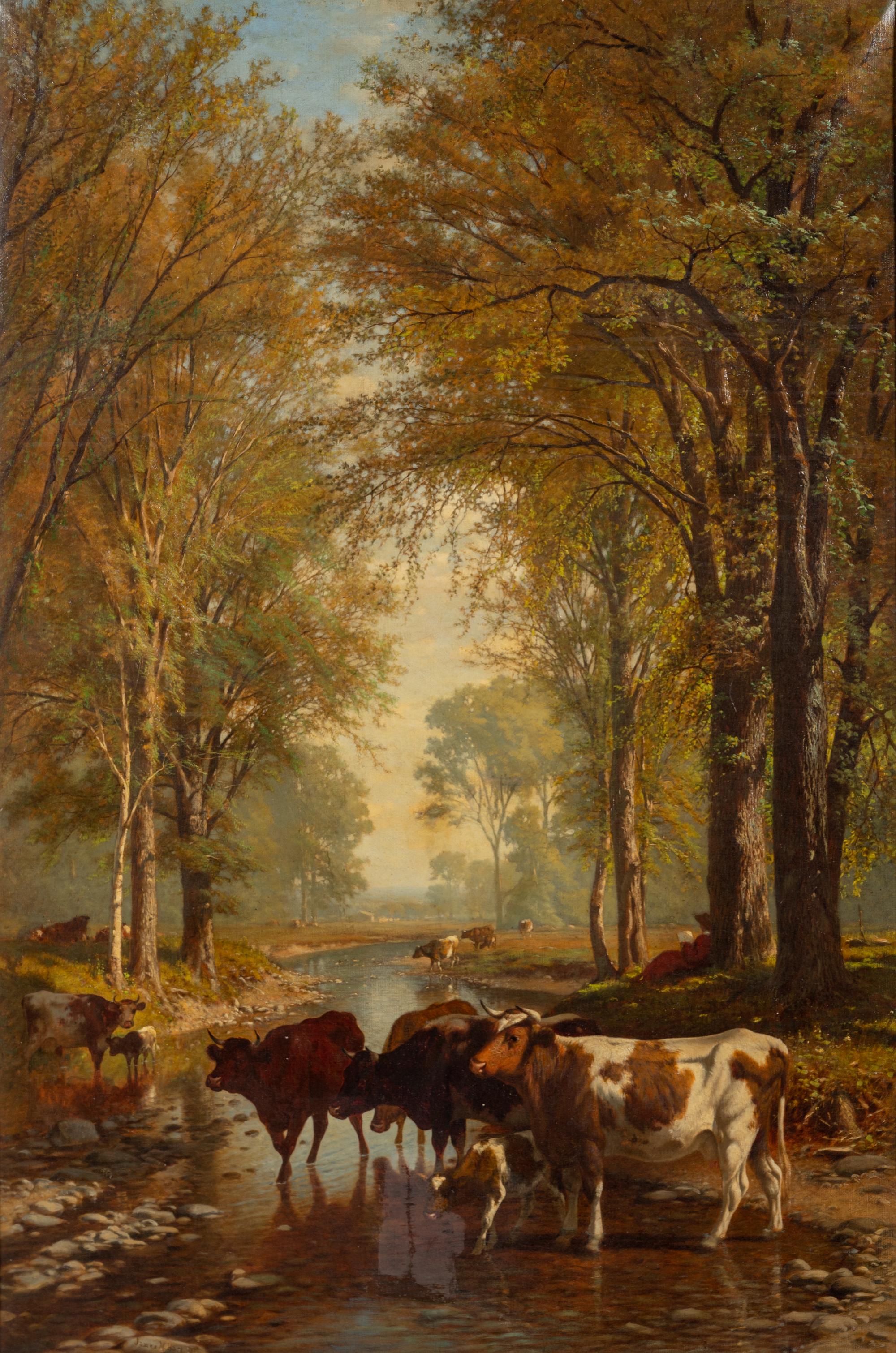 The Cattle Seek the Cooling Shade