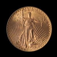 A United States 1923-D St. Gaudens $20 Gold Coin