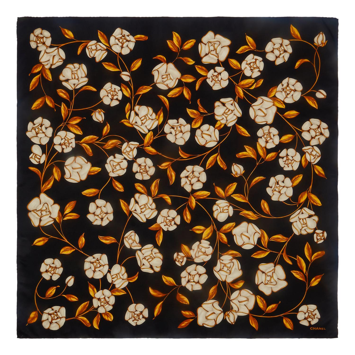 Two Chanel Scarves