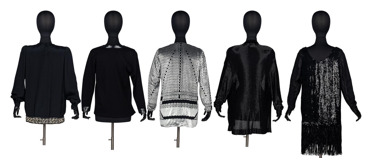 Five Designer Evening Tops