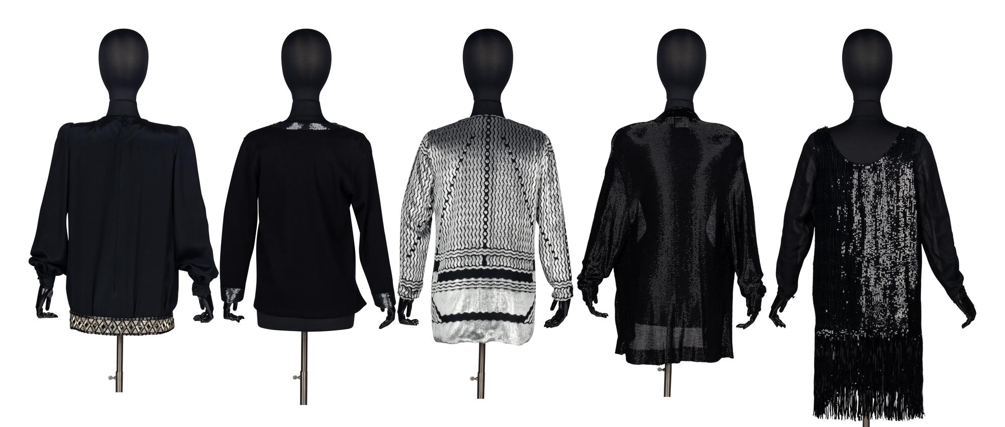 Five Designer Evening Tops