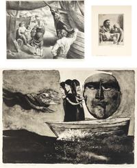 By the Ark , The Elders, and Poseidon’s Friend (three works)