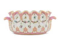 A Porcelaine de Paris Verrière or Jardinière