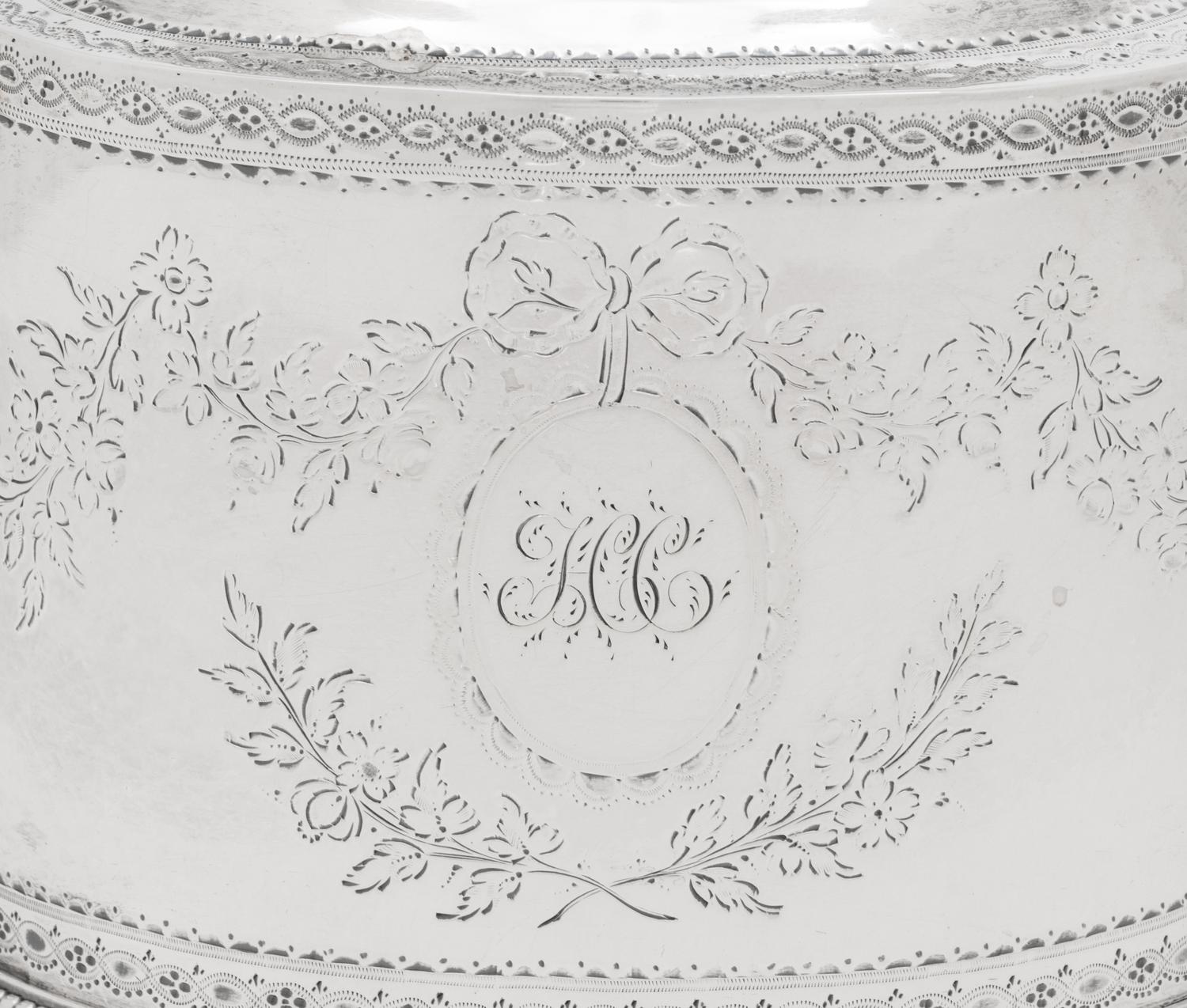 A Hester Bateman Silver Teapot