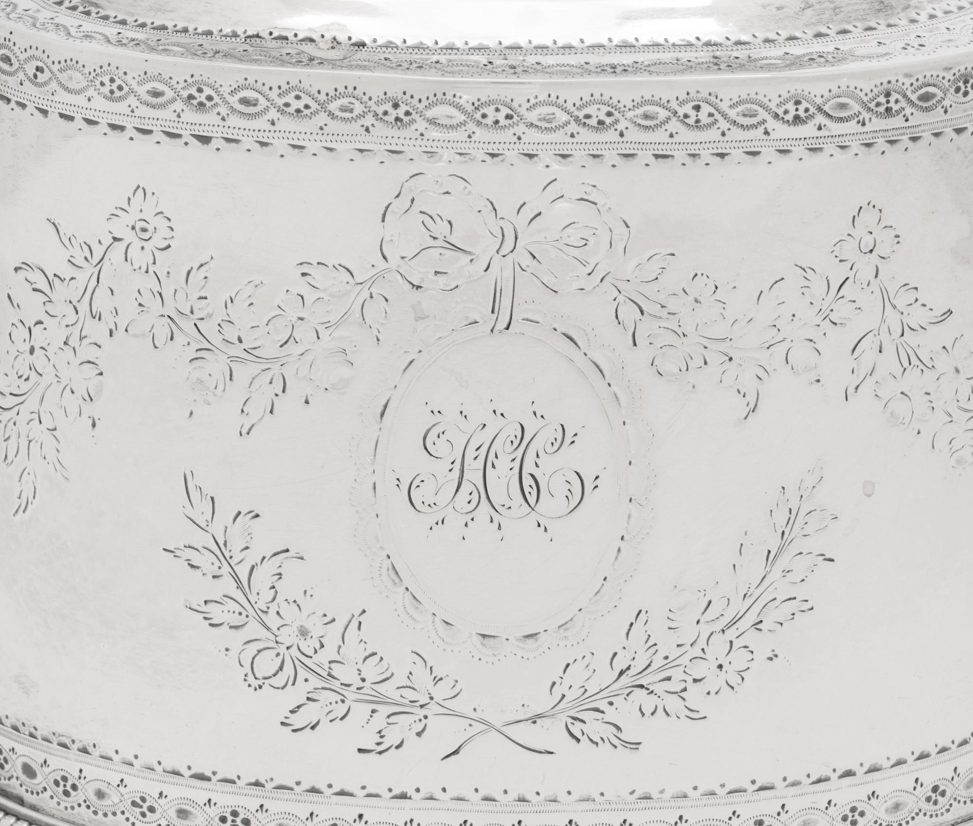 A Hester Bateman Silver Teapot